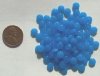 100 2x6mm Translucent Blue Rondelle Beads